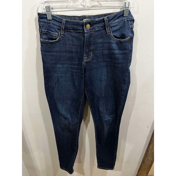Old Navy Jeans Women's Size 6 Blue Rockstar Super Skinny Mid Rise Denim - Picture 1 of 8